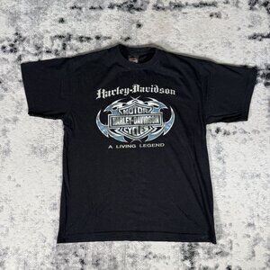 Y2K Harley Davidson A Living Legend T-Shirt